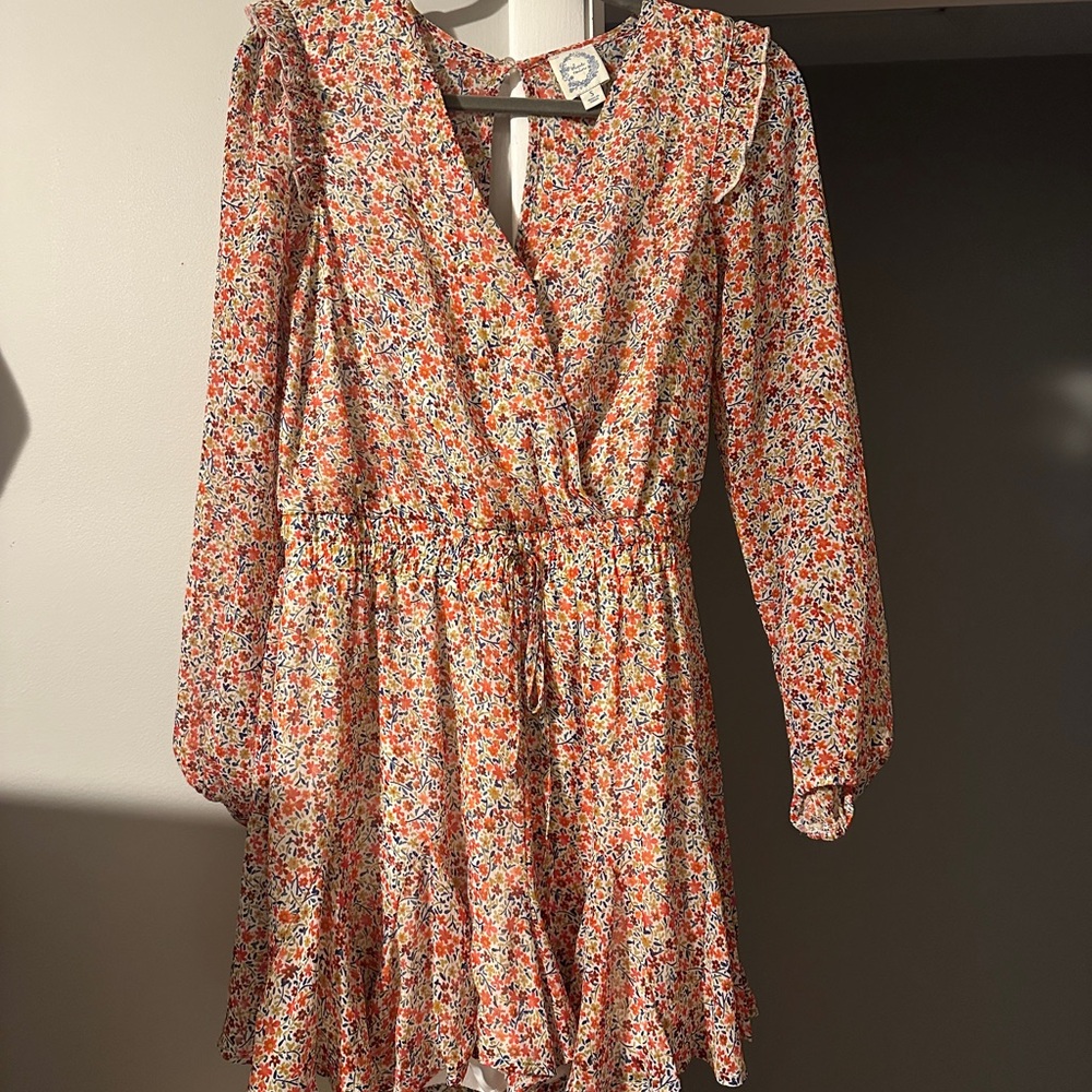 Floral Long Sleeve Dress